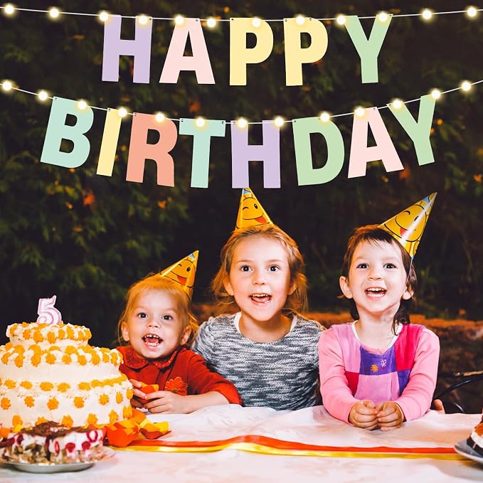 TaoBary 112 Pcs DIY Letter Kit Glitter Customizable Banner Letters Include 107 - Image 5