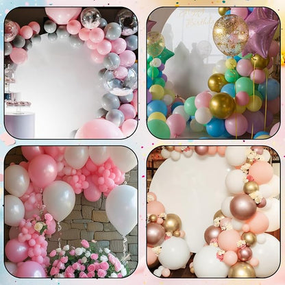 60 Pcs Reusable Balloon Arch Clips Flower Shape Plastic Balloon Arch Connector - Image 4