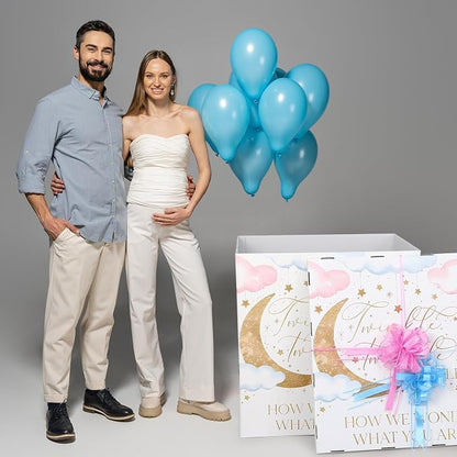 AmazingSpark 28in Giant Gender Reveal Gift Box - Image 7