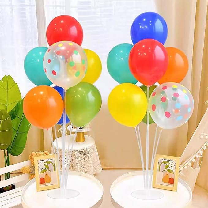 Voircoloria 6 Sets Balloon Stand Kits, Balloon Sticks - Image 5