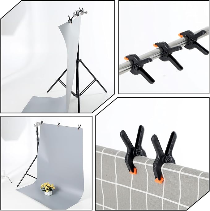 8Pcs Balloon Arch Clips for Balloon | Anti-Slip Plastic Spring Clamps Arch - Image 7