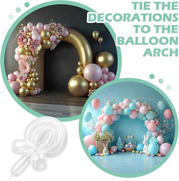 LemonRoad 12 Pack Large Balloon Arch Clips 4.5 Inch Heavy Duty Clips 100pcs - Image 4