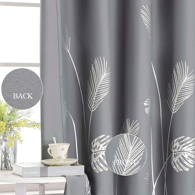 Sliding Glass Door Curtain 80W x 84L Inch Thermal Insulated Blackout Curtain 84 - Image 5