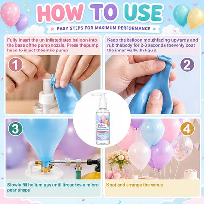 100ml High Float for Balloons, Helium Fluid Extends Float Time | Effective - Image 5