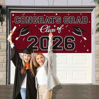 2026 Graduation Party Plastic Backdrop - Image 4