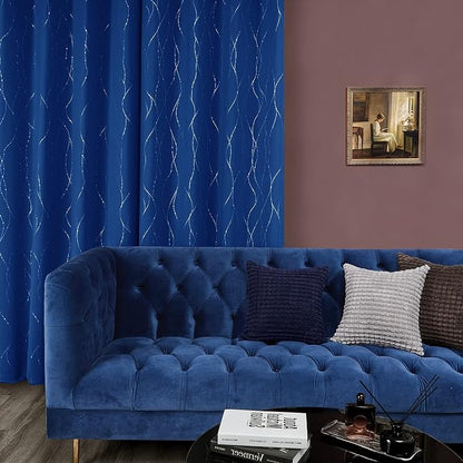 Deconovo Living Room Curtains 36 Inches Long, Thermal Insulated, Room Darkening - Image 8