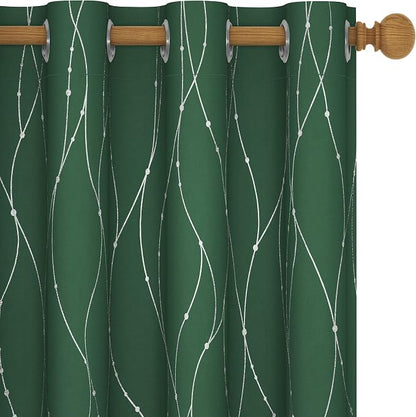 Deconovo Living Room Curtains 84 Inches Long, Thermal Insulated, Room Darkening - Image 2