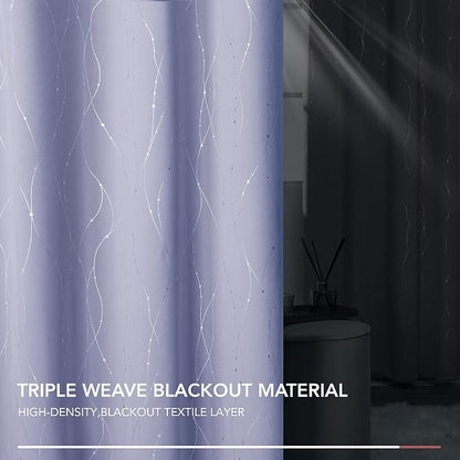 Deconovo Living Room Curtains 36 Inches Long, Thermal Insulated, Room Darkening - Image 8