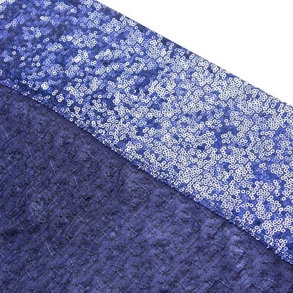 SquarePie 8x10ft Navy Blue Sequin Backdrop, High Density Non-Transparent - Image 6