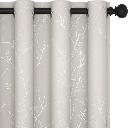 Deconovo Living Room Curtains 72 Inches Long, Thermal Insulated, Room Darkening by Unknown