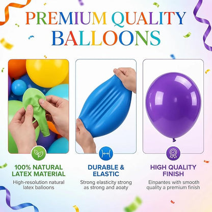 Assorted Rainbow Balloon Column Stand Kit - Image 5