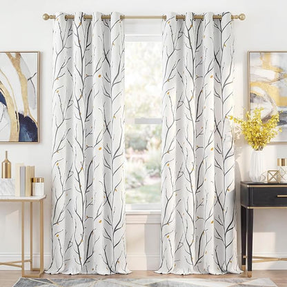 NICETOWN Room Darkening Fall Curtains by NICETOWN