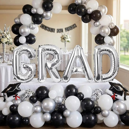 Biapian 40 Inch GRAD Balloons, 'GRAD' Party Balloons Foil - Image 4