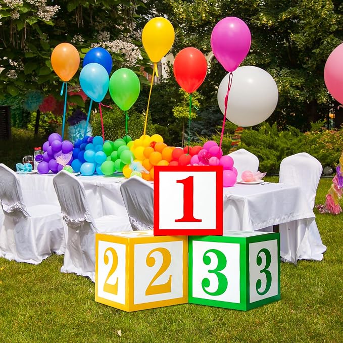 Kolldenn 3 Pcs Balloon Box Decorations Classroom Decor Cartoon Street Party - Image 6