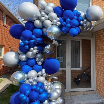 FOTIOMRG Royal Blue Balloons 12 inch, 50 Pack Royal Blue Latex Party Balloons - Image 4