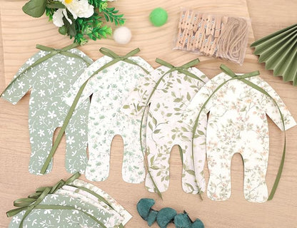 8pcs Neutral Baby Shower Bunting - Image 6