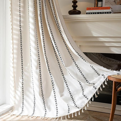 Sutuo Home Boho Curtains 63 Inch Length by SutuoHome