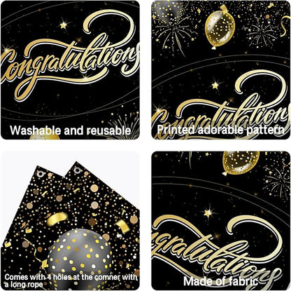 INNORU Congratulations Door Banner Decoration, Engagement Wedding Party Door - Image 3