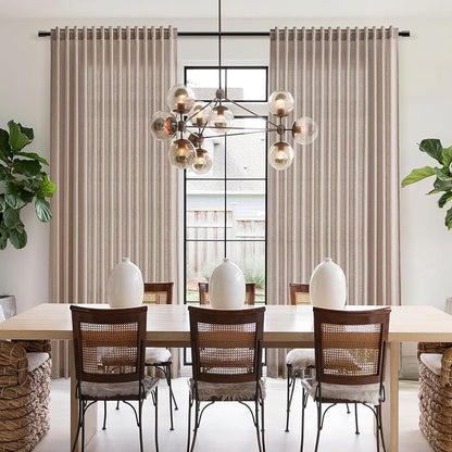 Oatmeal Curtains 80 Inches Length - Image 7
