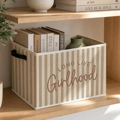 Girl Nursery Foldable Storage Bins Box - Image 3