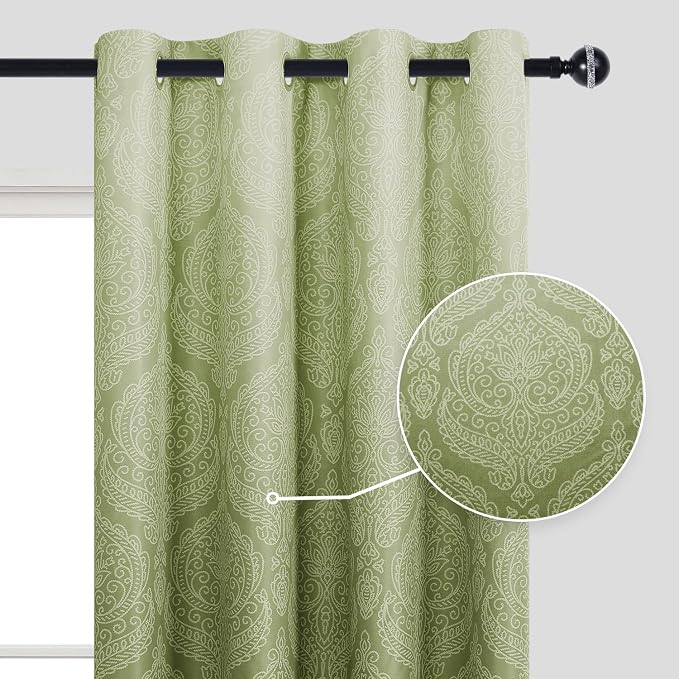 DWCN Ombre Curtains 63 inches Long - Image 2