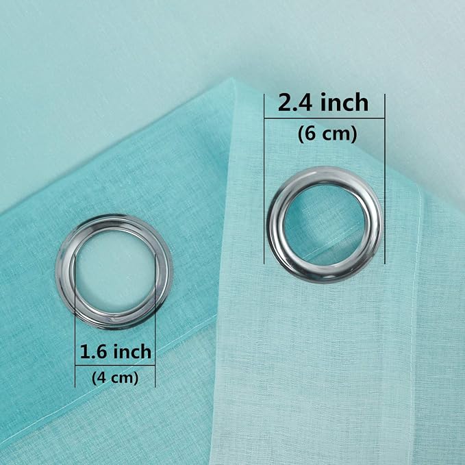 DWCN Ombre Sheer Curtains - Image 4