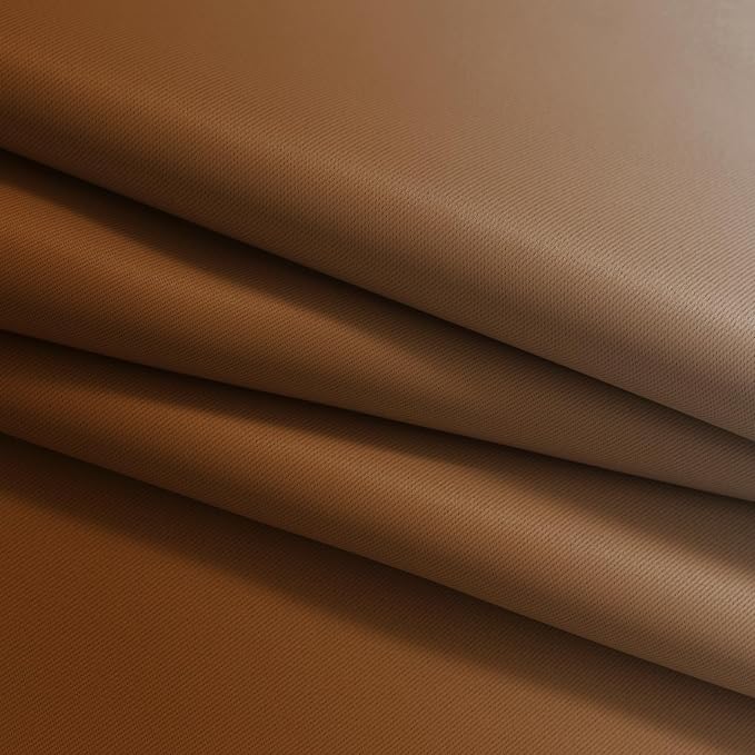 Yakamok Ombre Curtains Burnt Orange and Greyish White - Image 7