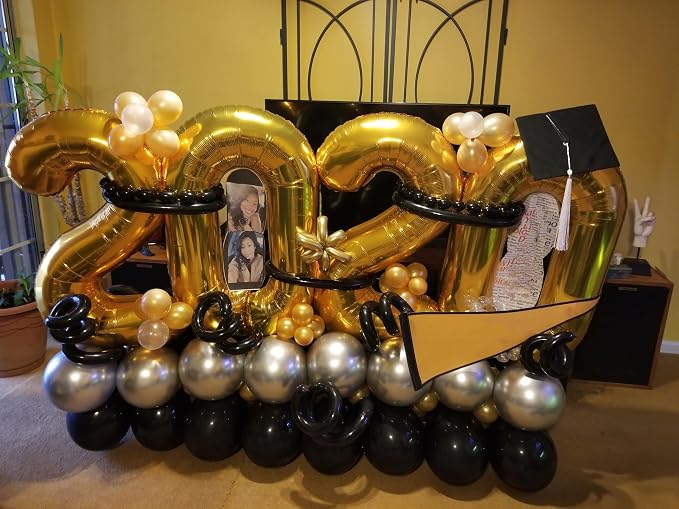 21 Balloon 40 inch Gold Number Balloons - Image 2