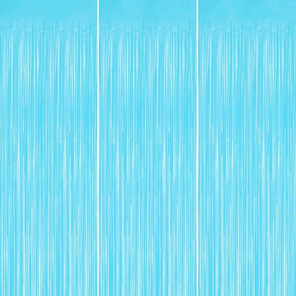 DECOCKRAT 3 Pack Foil Fringe Backdrop by DECOCKRAT