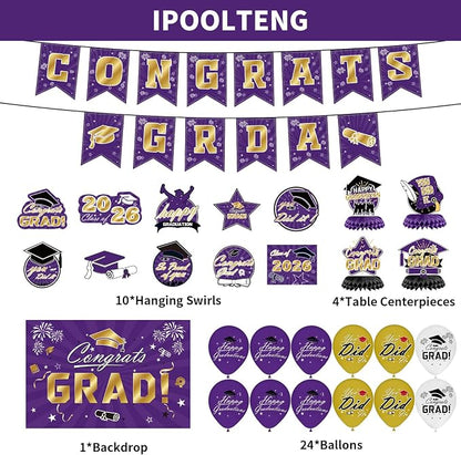 Graduation Decorations 2026 Set - Image 3