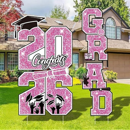 Graduation Yard Sign Class of 2026 Decorations by Govpy