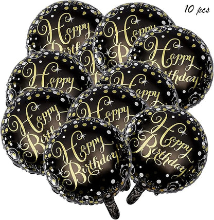 10 Pcs Happy Birthday Balloons - Image 4