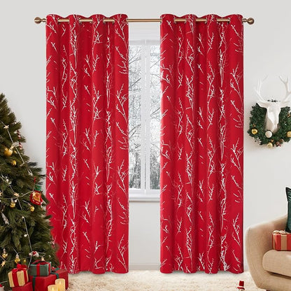 Deconovo Living Room Curtains 108 Inch Long, Thermal Insulated, Room Darkening by Unknown