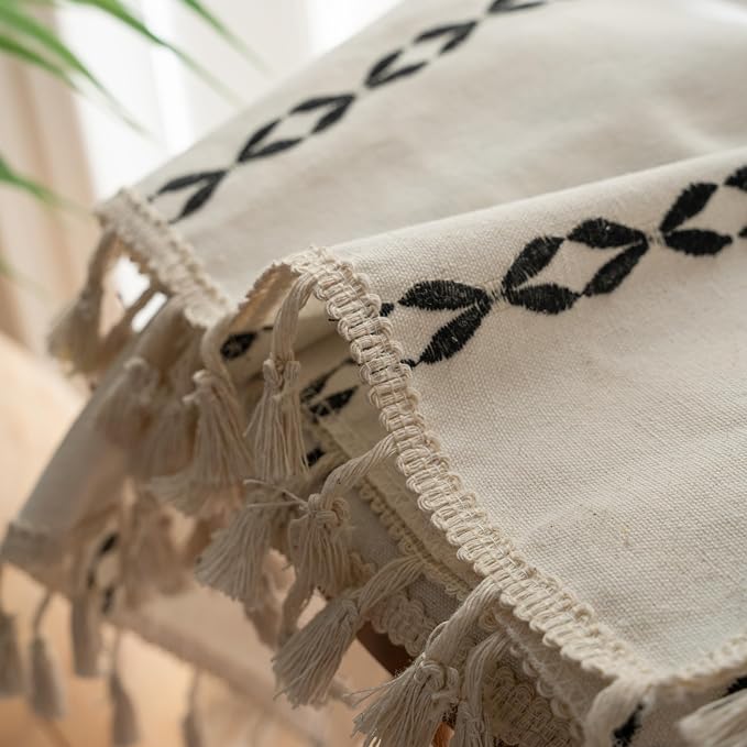Sutuo Home Boho Curtains 63 Inch Length - Image 6