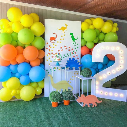 Lime Green Balloons 12 inch, Birthday Party Decorations - Image 5