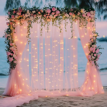 Fomcet Tulle Backdrop Curtains - Image 7