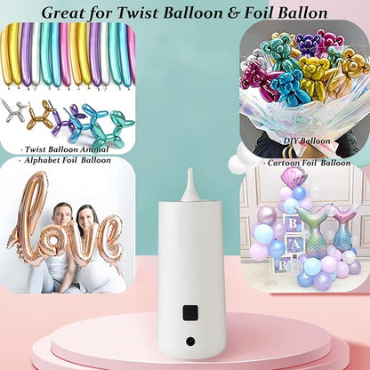 Electric Magic Balloon Pump, Electric Air Inflator Party Air Blower Pump - Image 3