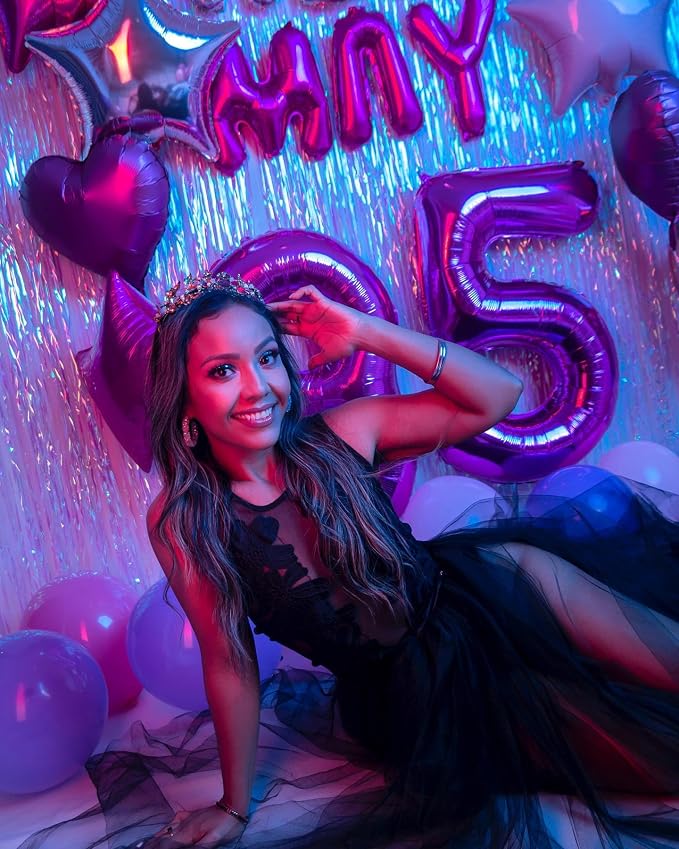 Purple Number 40 Balloon 40 Inch - Image 7