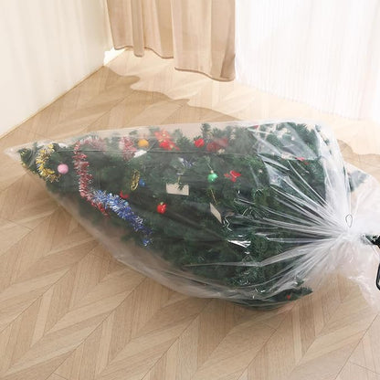 Christmas Tree Disposal Bag, Jumbo Heavy Duty Plastic Xmas Tree Removal Bag - Image 6