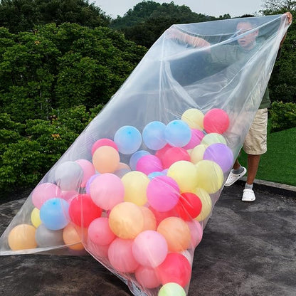 Kreapa 4 Pcs Large balloon bags, balloon transport bags transparent giant by Kreapa