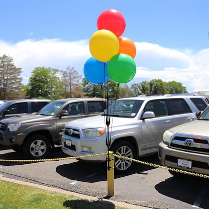 BalloonBobber - Weatherproof Reusable Paneled Balloon Cluster Pole Kit - Helium - Image 3