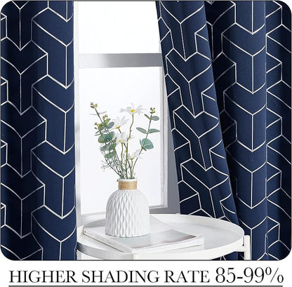NICETOWN Blackout Curtains 63 inches Long - Image 4