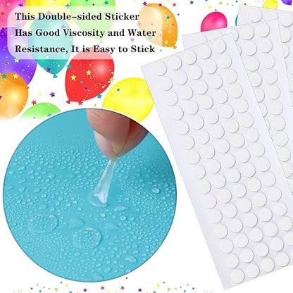 JANYUN 225 Pcs Double Sided Sticky Dot Stickers Putty Clear Sticky Tack | 10mm - Image 5