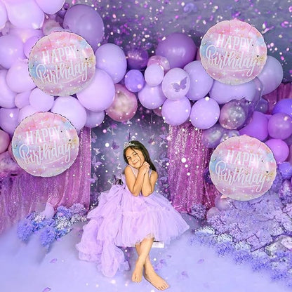 18 Inch Happy Birthday Foil Balloons - Image 5