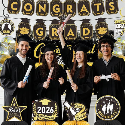 2026 Graduation Decorations Set, Class of 2026 Party Decor - Image 5
