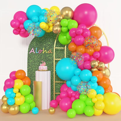 Amandir 153pcs Tropical Balloons Arch Garland Arch Kit Different Sizes | 18 12 - Image 4