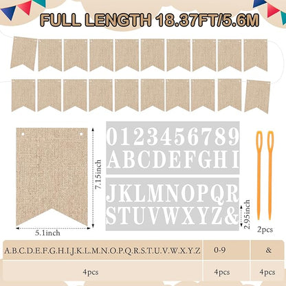 Mooliwe 171 Pcs DIY Custom Banner Kit Make Your Own Customizable Sign - Image 2