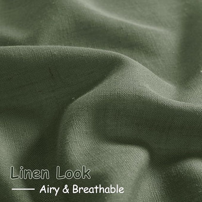 Short Linen Curtains 36 Inch Length - Image 4