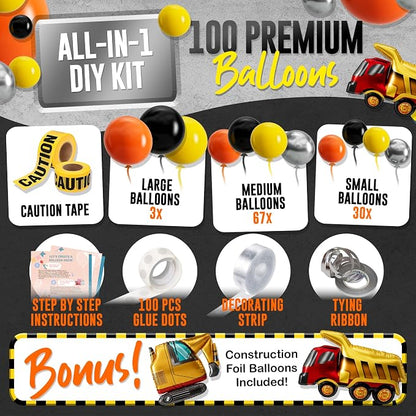 ALL-IN-1 Construction Balloon Arch Kit - Image 2