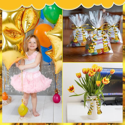 500 Yards Curling Ribbon， Bright Gold Balloon String Ribbon，for Gift - Image 6